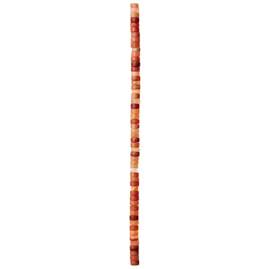 Pink Heishi Sunstone Rondelle Beads, 6mm by Bead Landing™